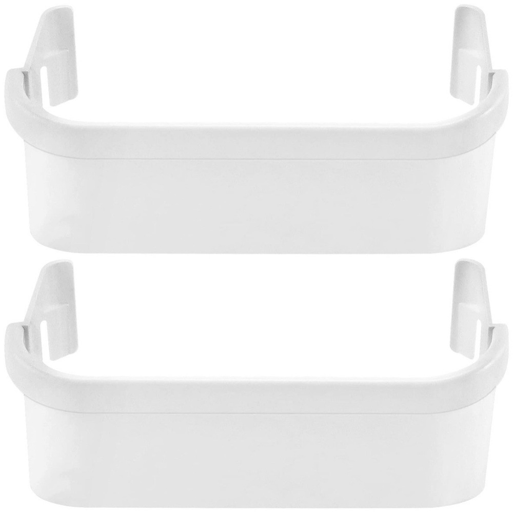 Door Bin Shelf White Electrolux Refrigerator‎ Freezer AP2115974 2 Pack